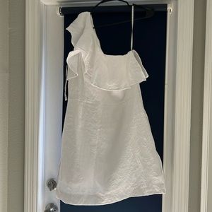 Lilly Pulitzer - White Resort Dress ( one strap)